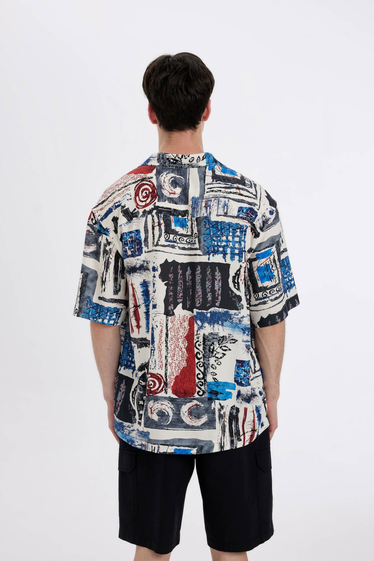 پیراهن مردانه دفاکتو | B7390AX24SP Defacto - Image 6