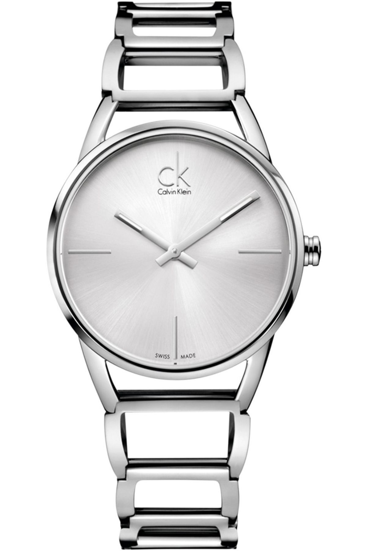 Calvin Klein Watch White Silver Trendyol