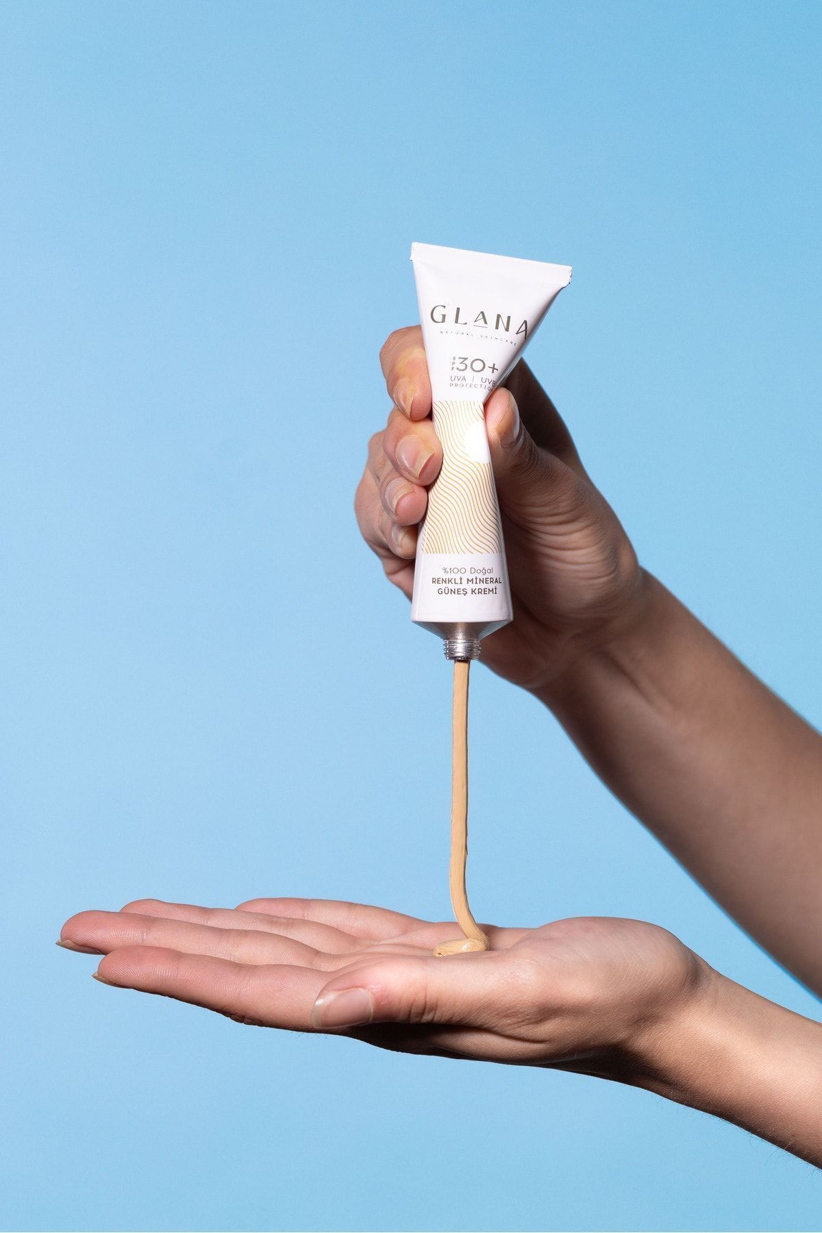 ضد آفتاب صورت   Glana Cosmetics | Tek Renk اورجینال - تصویر 3