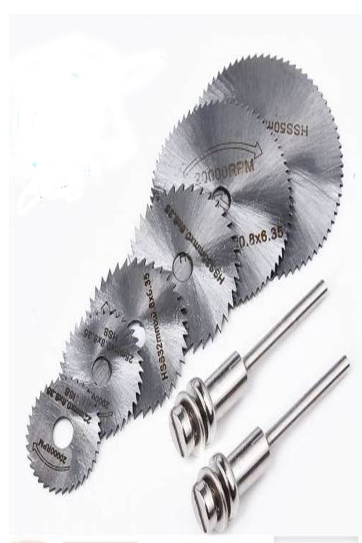 Genel Markalar 8 Parça Mini Testere Seti Çelik Kalite Ürün Gravür Makinasına Uyumlu