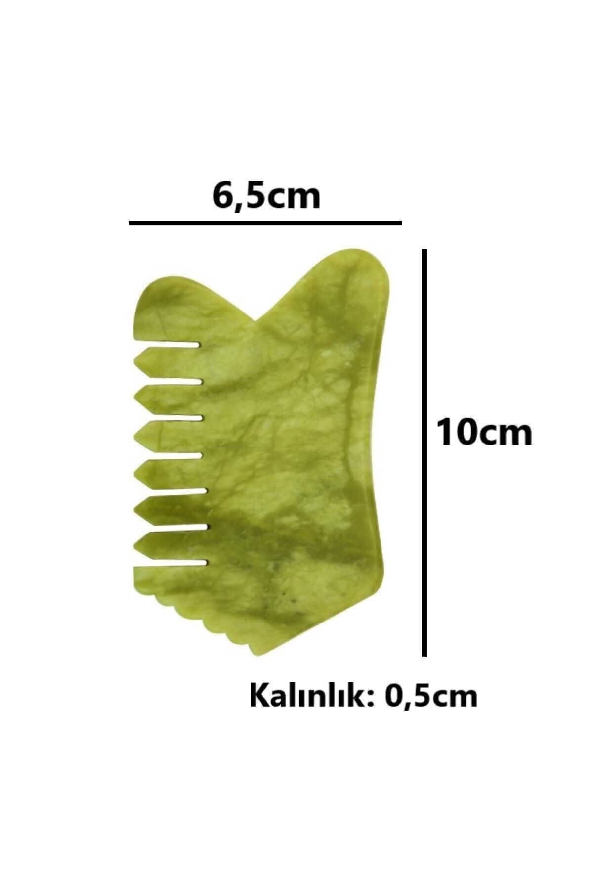 ابزار ماساژ Combo Jade Stone Pro Gua Sha Comb and Gua Sha Fulia