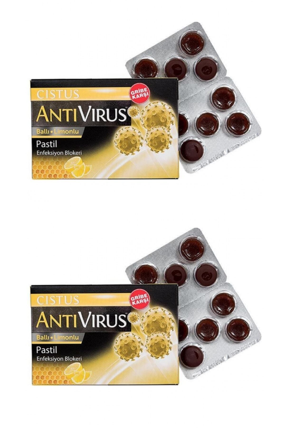 CISTUS Antivirus Pastil Ballı Limonlu C005