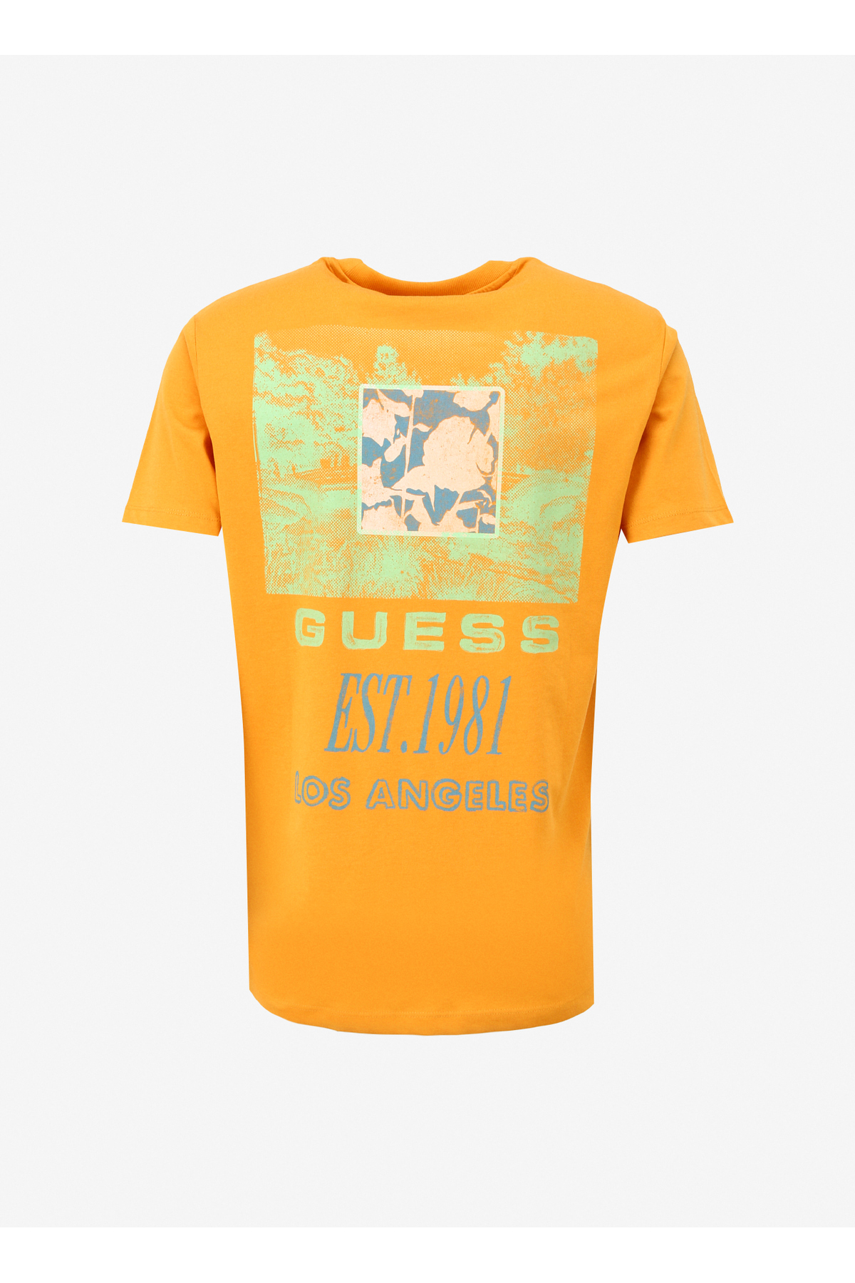 تیشرت مردانه قهوه ای گسGuess | 5003122932 اورجینال - تصویر 7