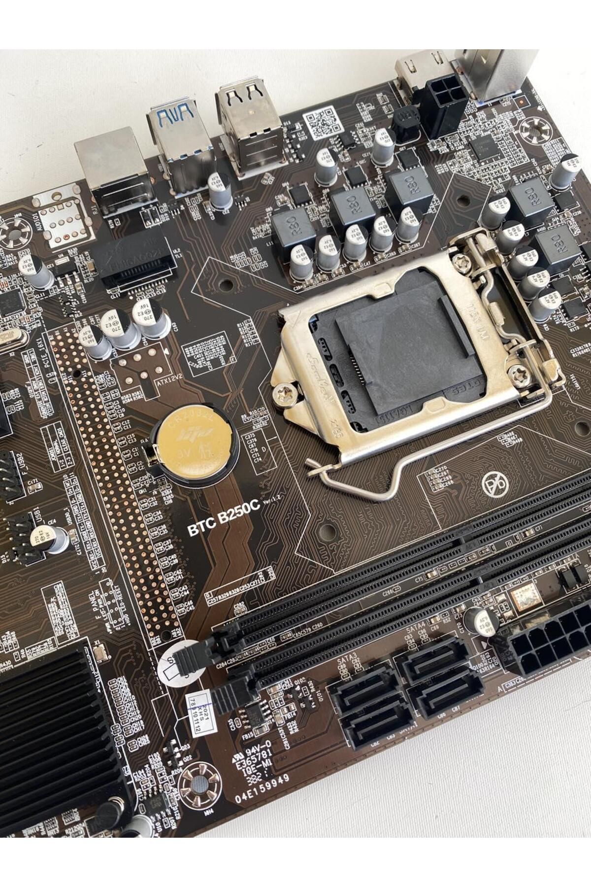 Hasyılmaz-Btc B250c Ddr4 Lga1151 Mining Motherboard 4