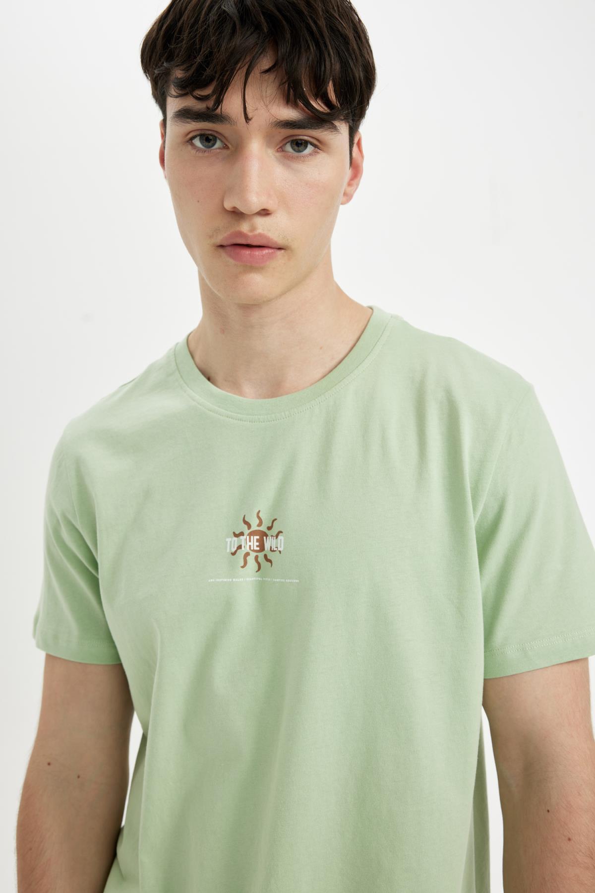 تی شرت مردانه دفاکتو | C6913AX24SM Defacto - Image 5