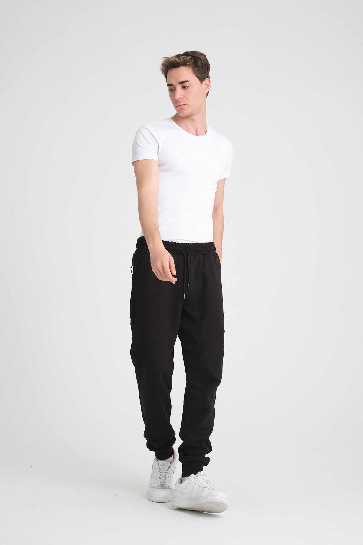 Tech Fleece Double Face Eşofman Altı Siyah