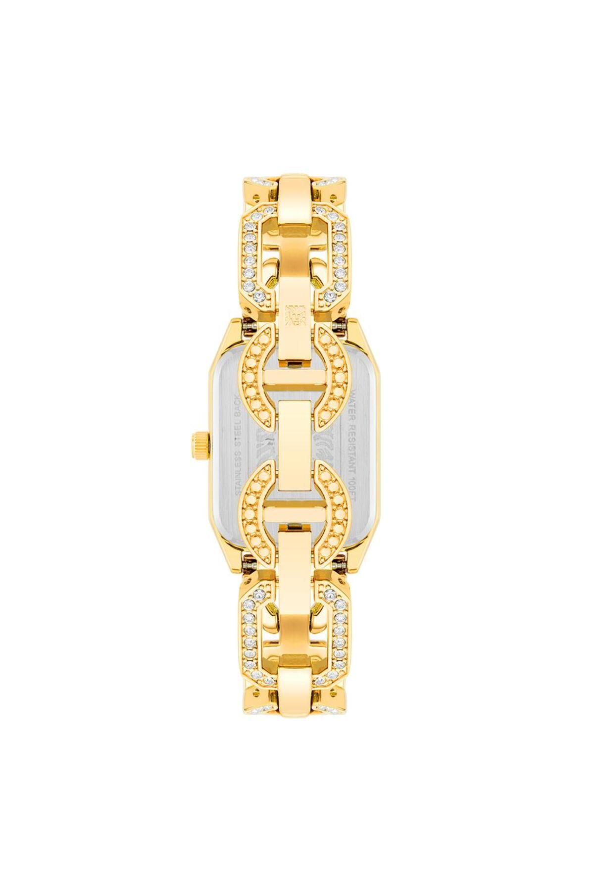 Anne Klein-ساعة يد نسائية ANNE KLEIN AK-4160BKGB - تصميم أنيق وعملي 2
