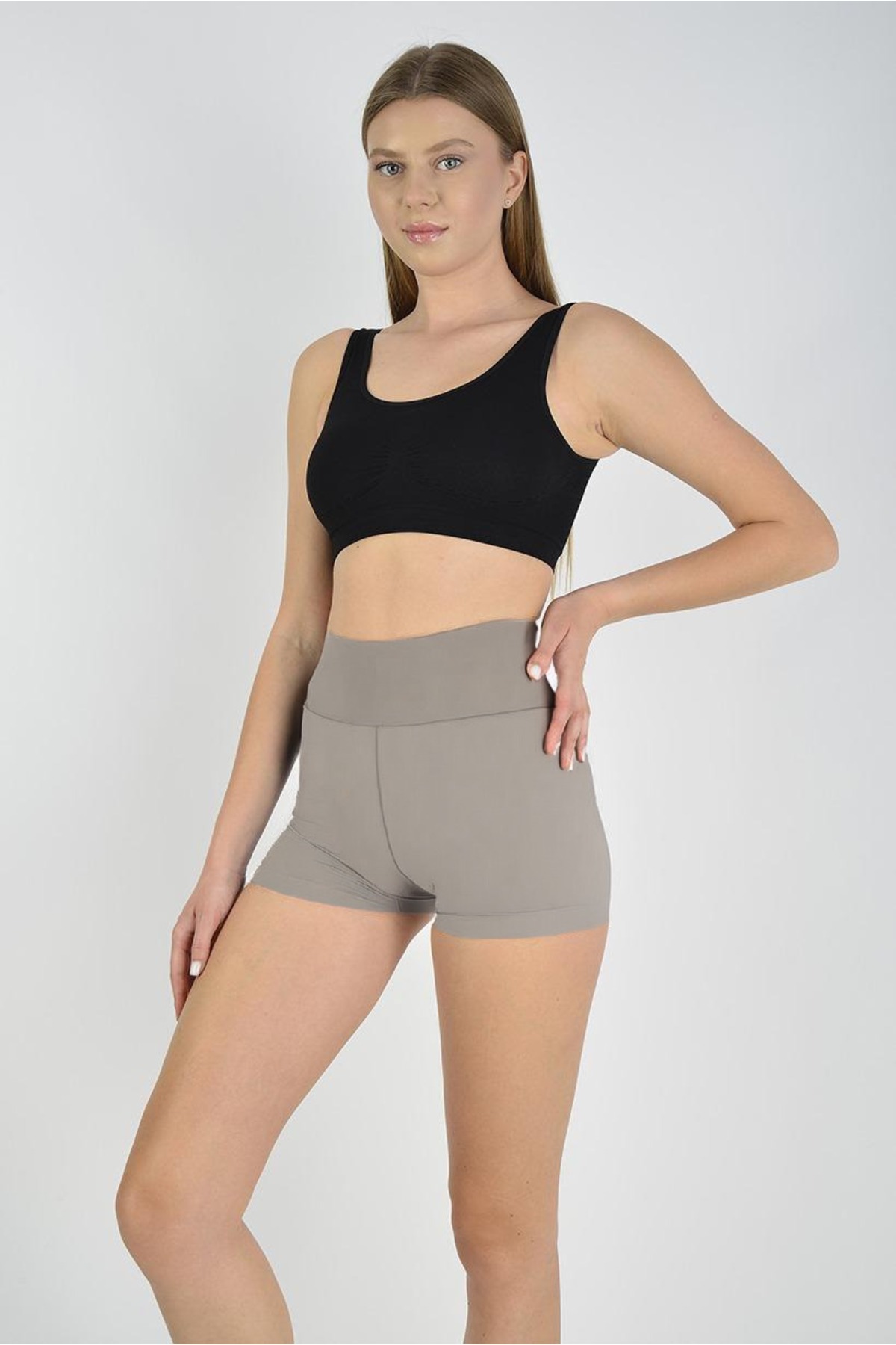 Tam12den Home Kadın Sporcu Kısa Şort Boxer