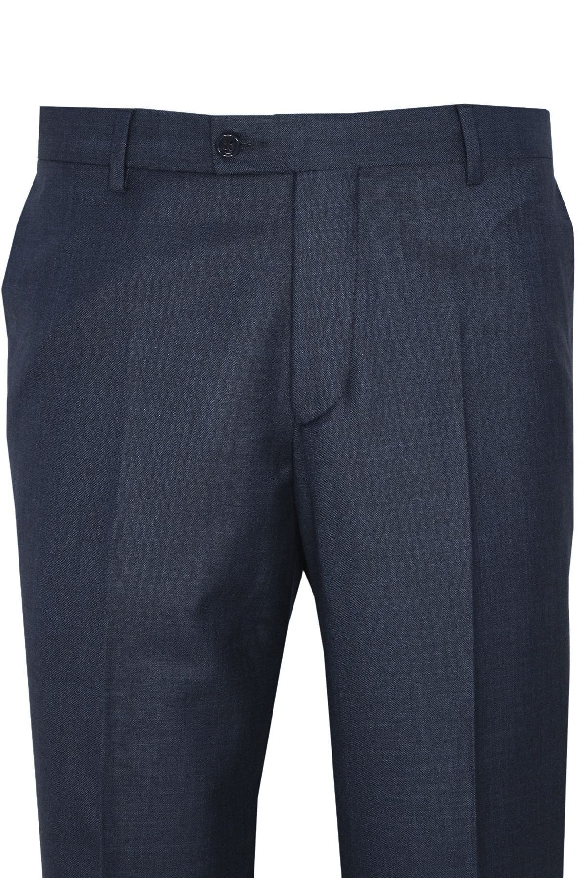 شلوار مردانه آبی Varetta | Big Size Pants اورجینال - تصویر 4