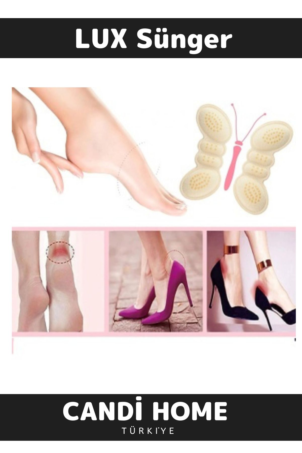 HOBİ CONDİ-LUX Large Size Foam Shoes - Anti-Knock and Shrink Pad 3