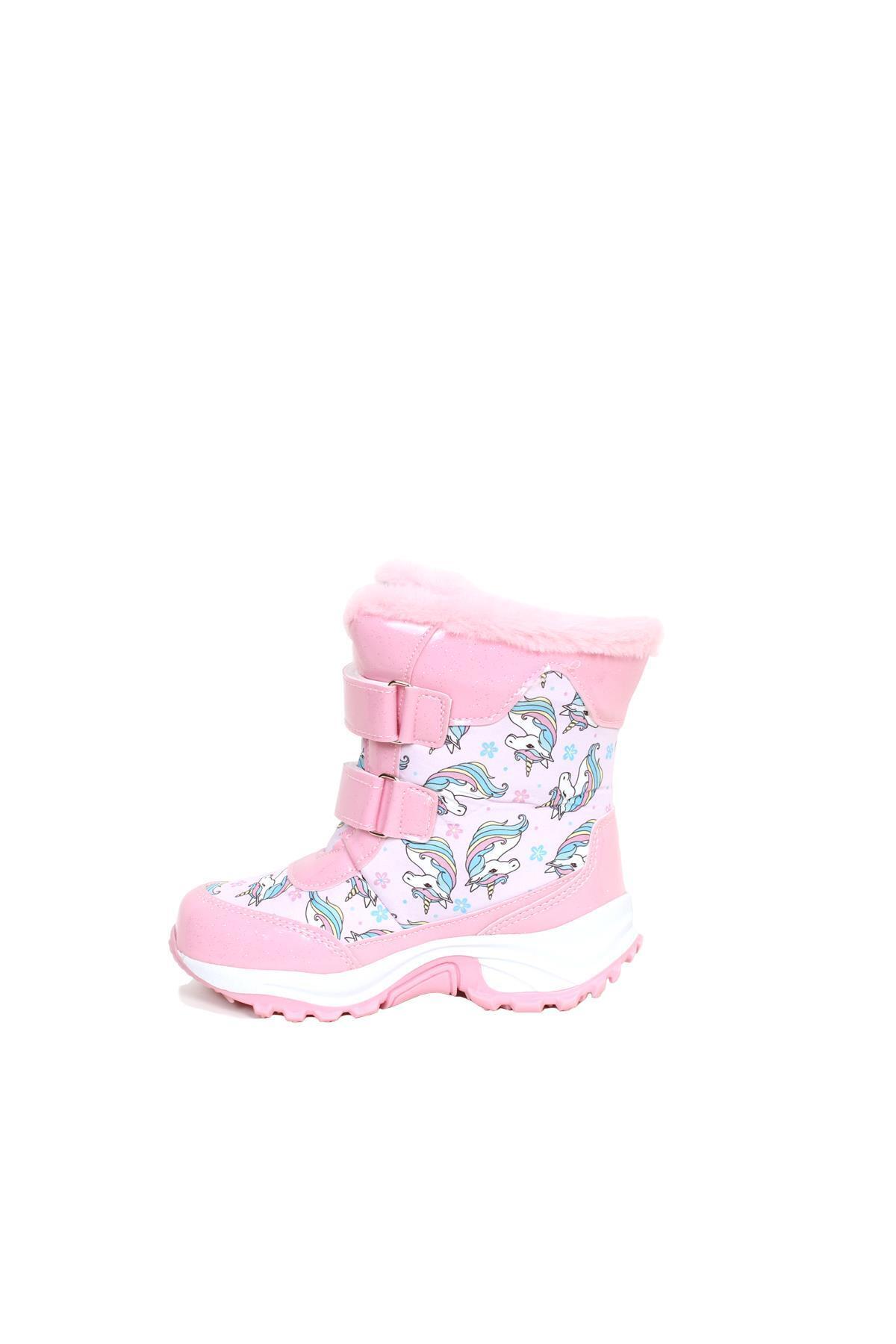 Unicorn Lighted Light and Comfortable Girl's Snow Boots Water