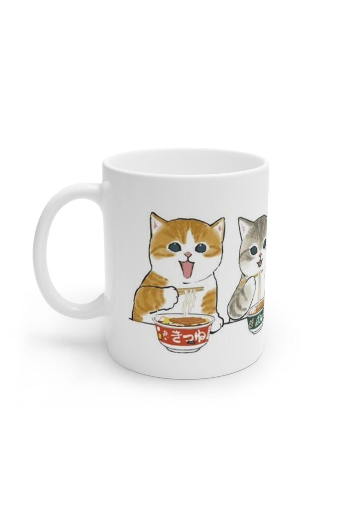 Noodle Eating Cats Mug Mug