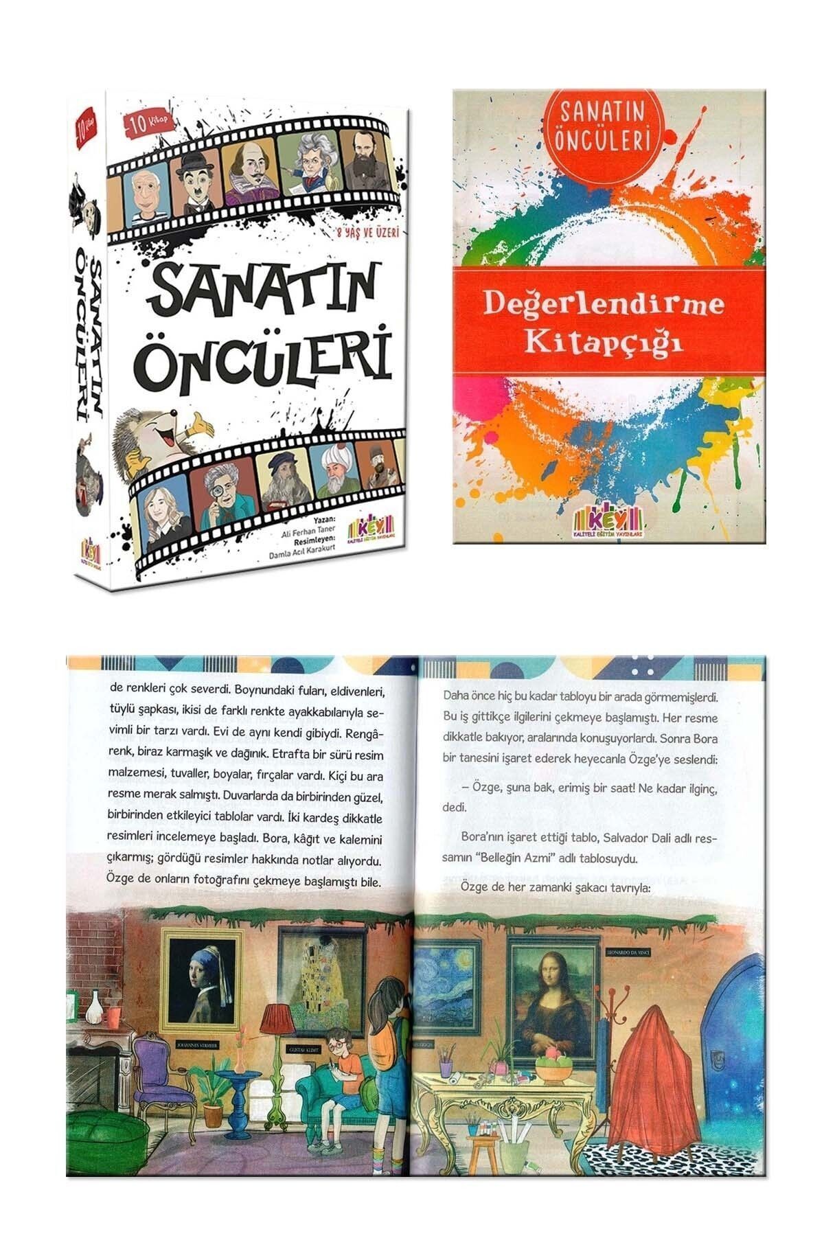 Key Kaliteli Eğitim Yayınları 4. Sınıf Tavsiyeli Hikaye Kitabı Seti Sanatın Öncüleri ve Yeni Nesil Deneme Sınavı fotoğrafı 2 (önizleme)