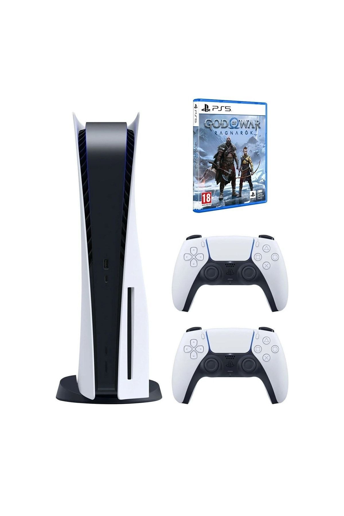 Sony Playstation 5 (ithalatçı Garantili) +ps5 Dualsense + God Of War Ragnarok Oyun
