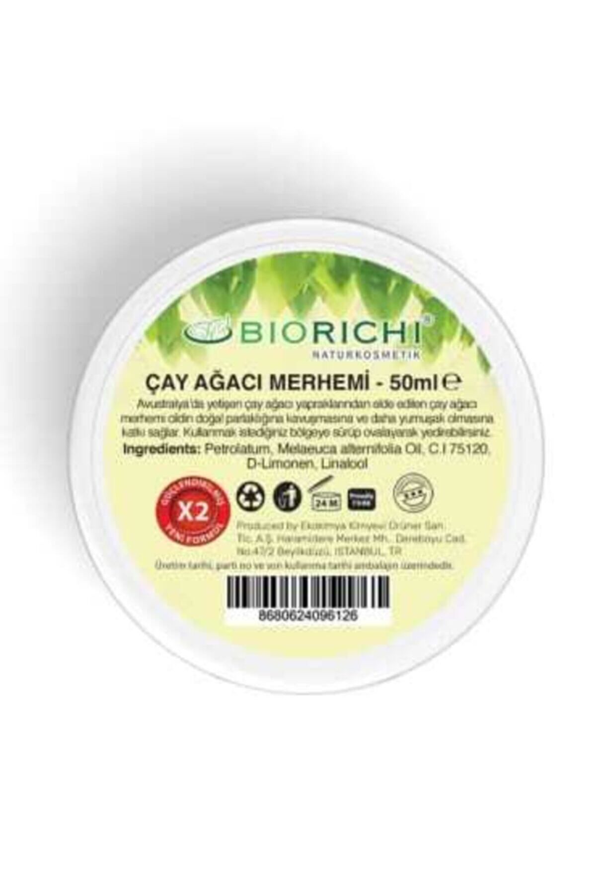 Biorichi Midi Çanta Boy Çay Ağacı Merhemi 50ml