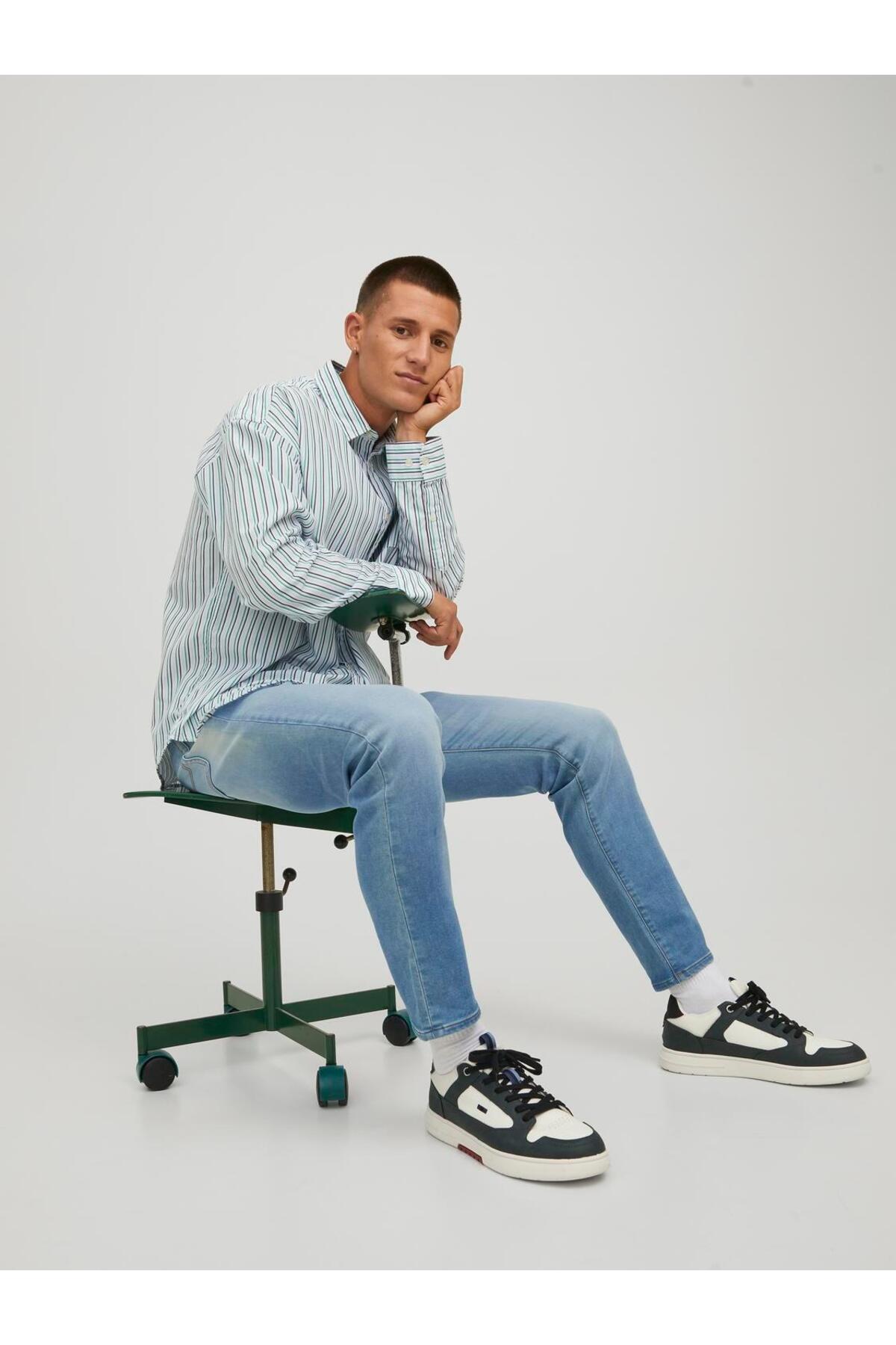 Jack & Jones Glenn Icon 625 Slim Fit Jean görsel 4