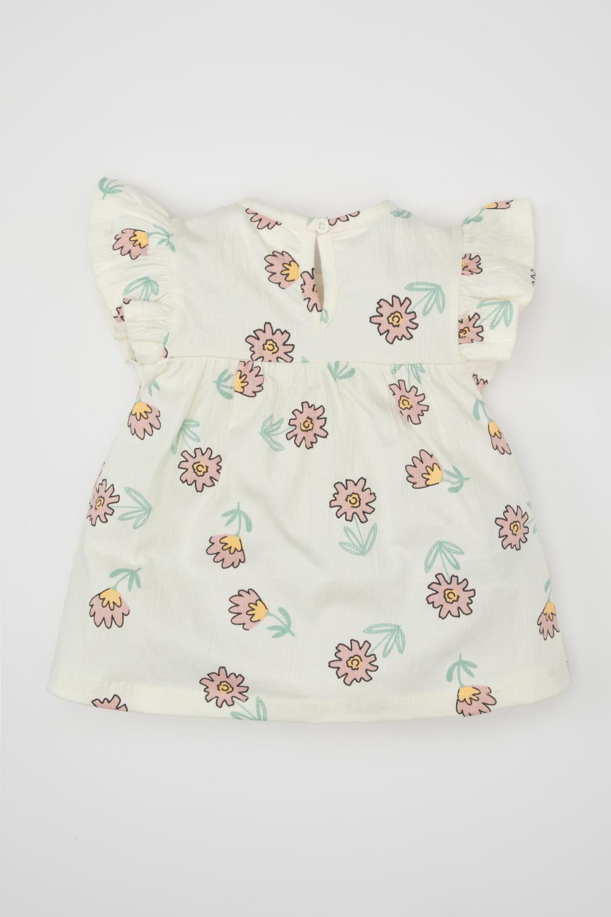 تی شرت دخترانه دفاکتو | C8646A524SM Defacto - Image 5