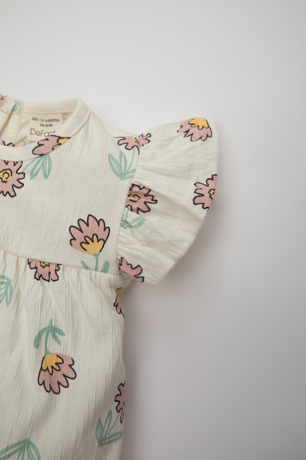 تی شرت دخترانه دفاکتو | C8646A524SM Defacto - Image 3