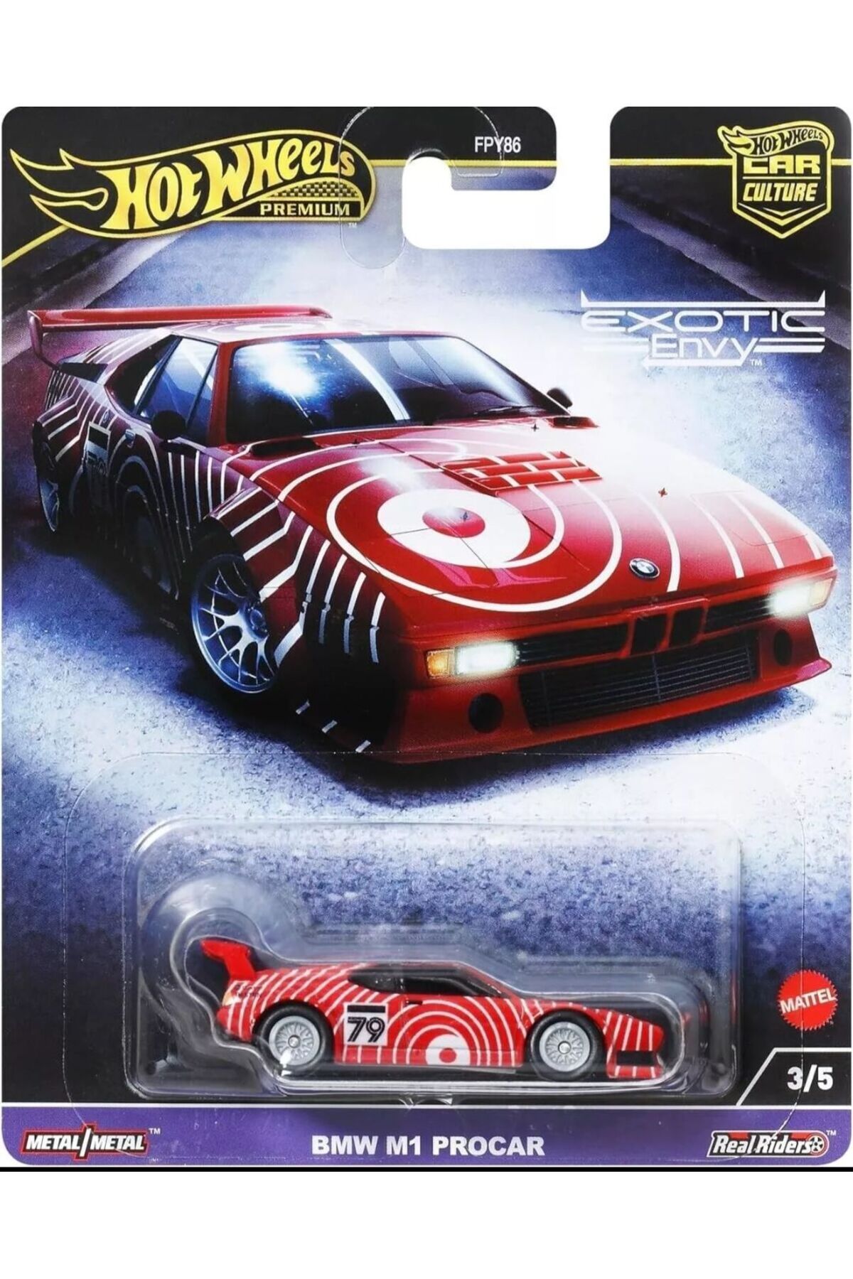ماشین کلکسیونی BMW M1 Procar HOT WHEELS
