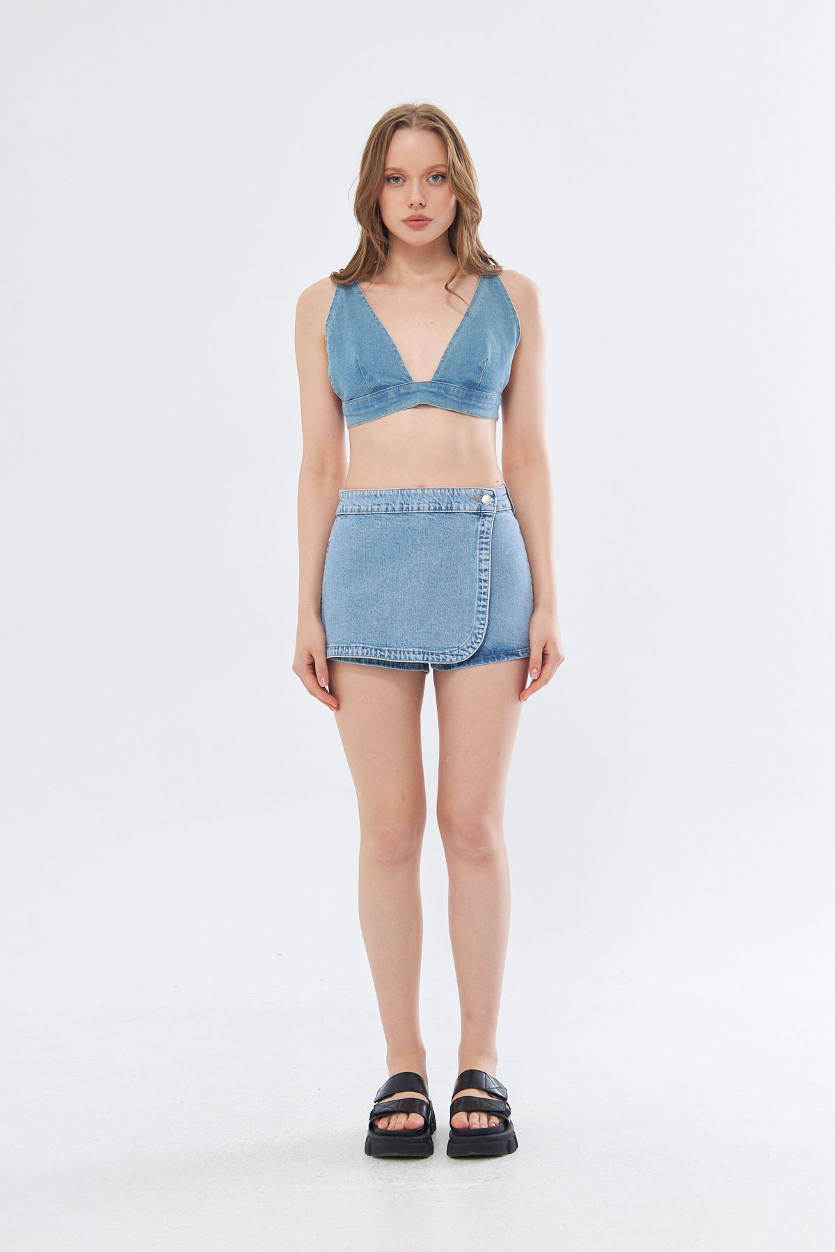 cracpot-Trend Shorts Skirt - Relaxed Fit 5