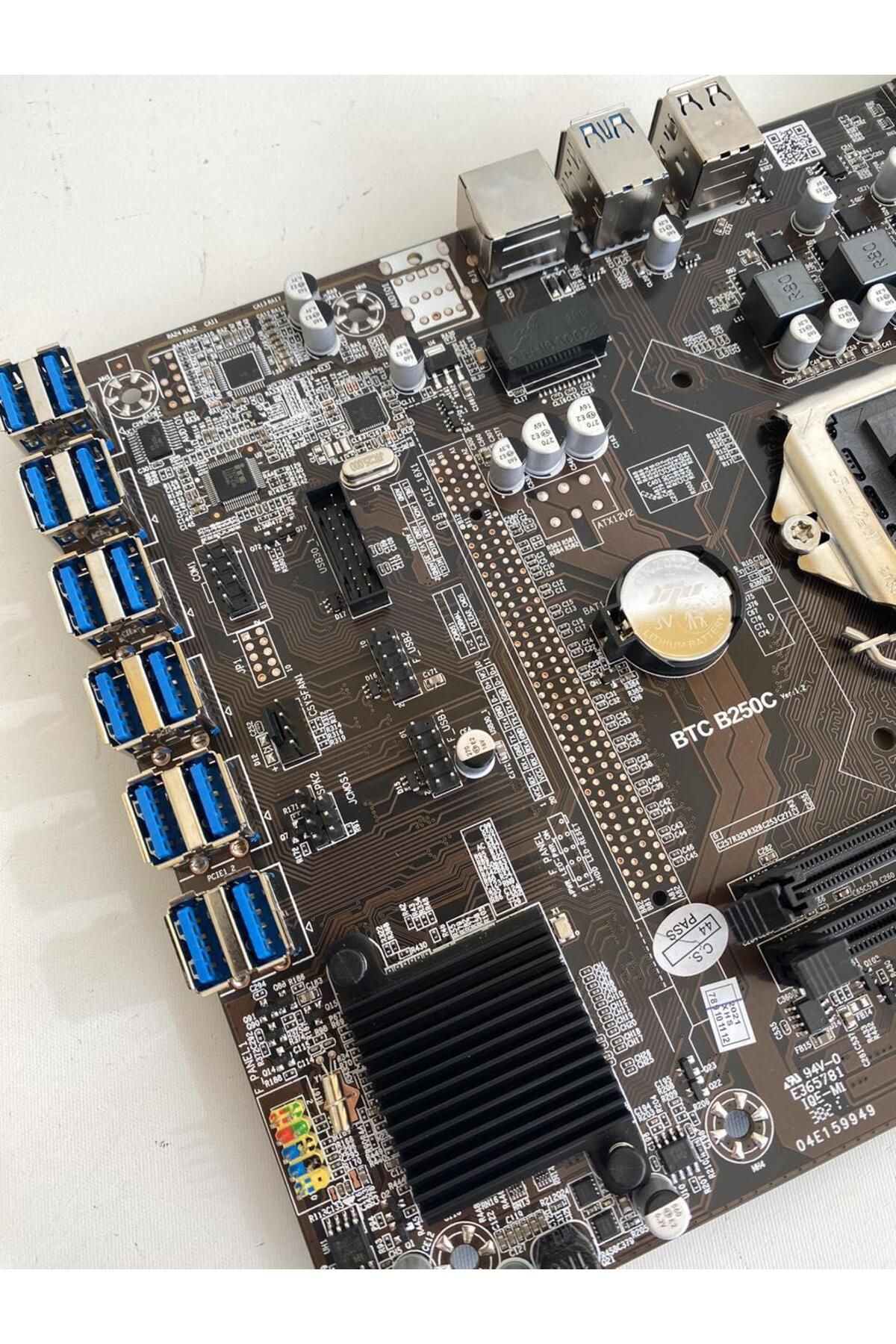 Hasyılmaz-Btc B250c Ddr4 Lga1151 Mining Motherboard 3