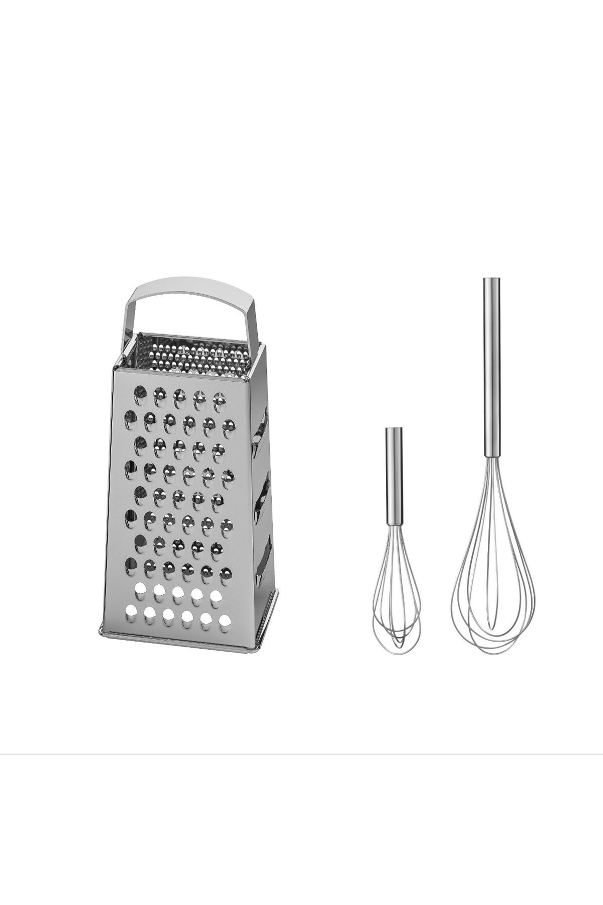 Steel Grater (Idealisk) + 2-pack Beater