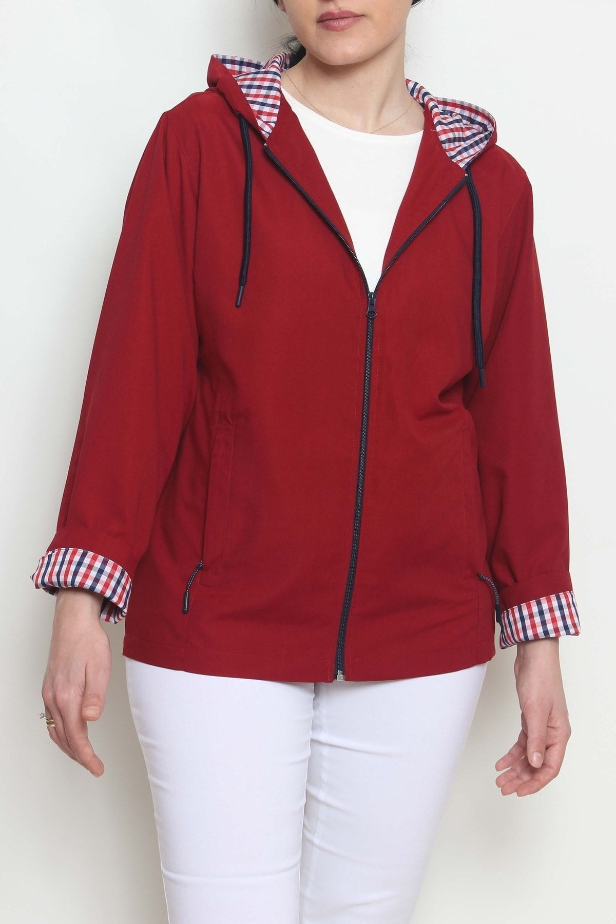 Cottoncool  Kadın Kapüşonlu Yağmurluk & Rüzgarlık - Görsel 3