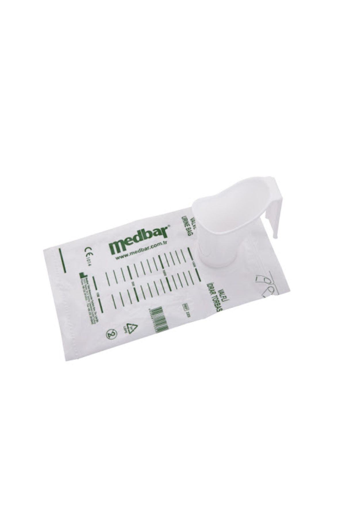 Medbar Valfli Poşetli İdrar Torbası (4'lü Paket)