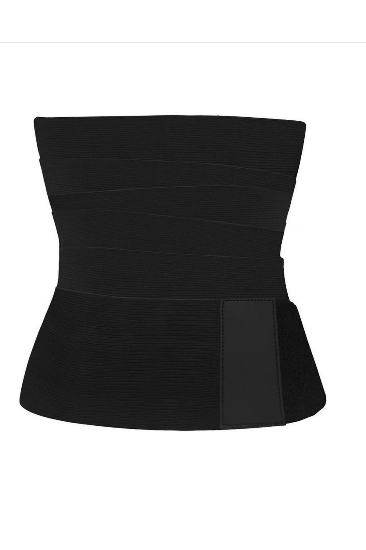 Tuğba korse-3 Meter Colombian Fitbel Corset - Original Standard Size, 100% Latex, Black Color 5
