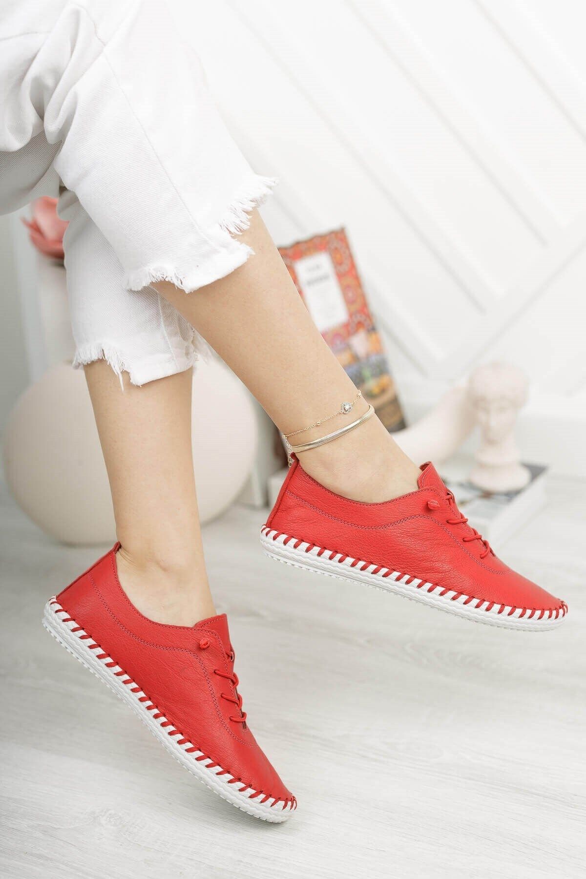 Aleza Shoes-Pantofi de zi cu zi pentru femei din piele naturală 2