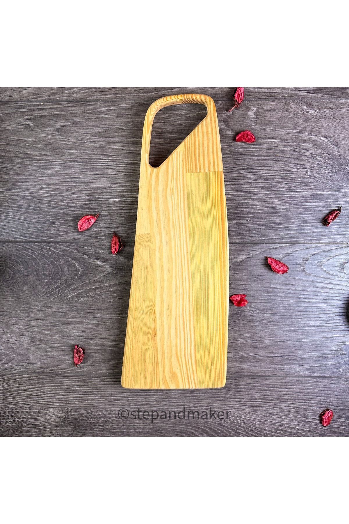 Step and Maker-Wooden Rectangular Cutting/Sleeping Board 1