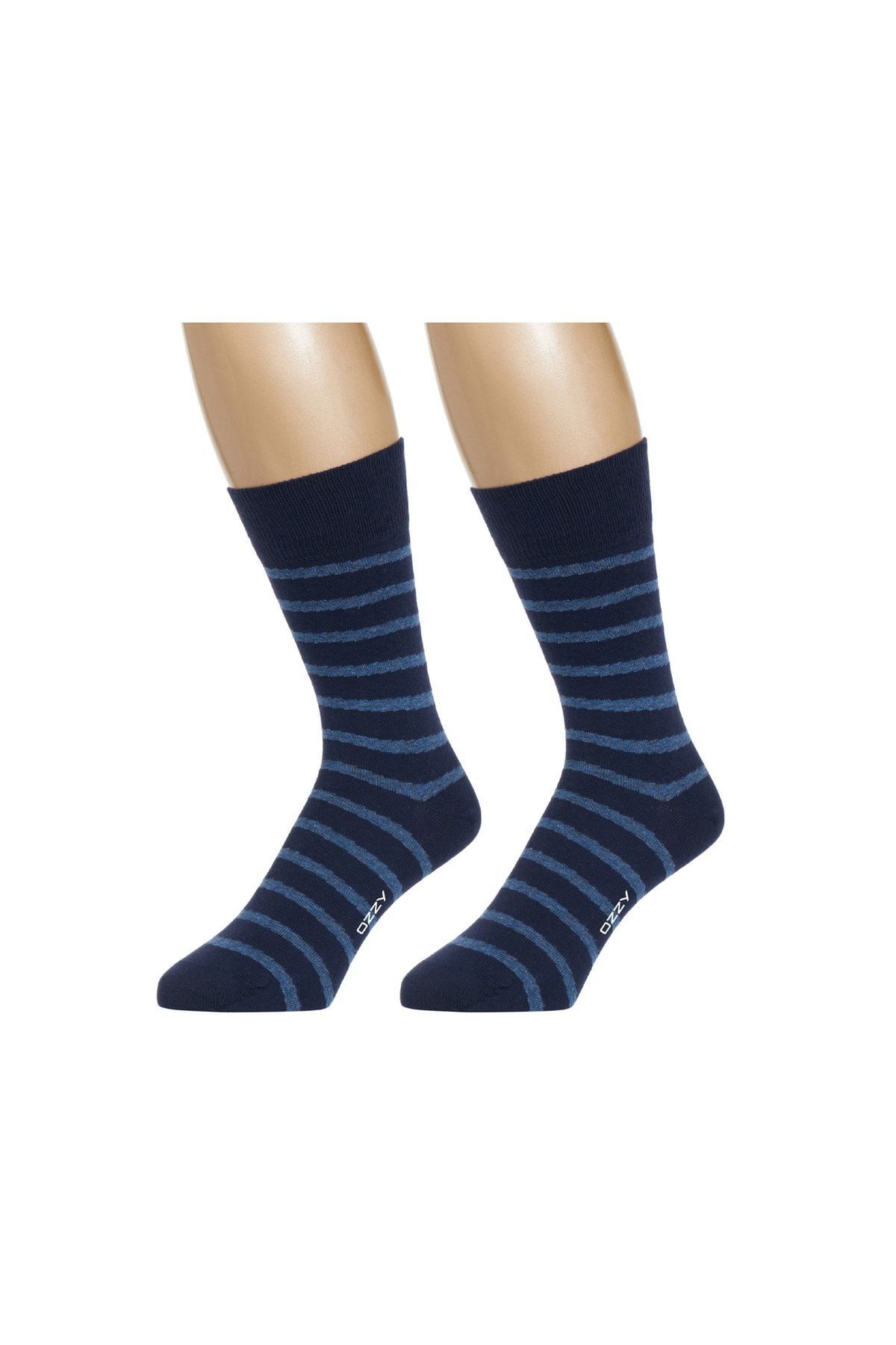 Ozzy Socks 3 Çift Dikişsiz Erkek Penye Pamuklu 4 Mevsim Çorap Dayanıklı Topuk Burun görsel 4