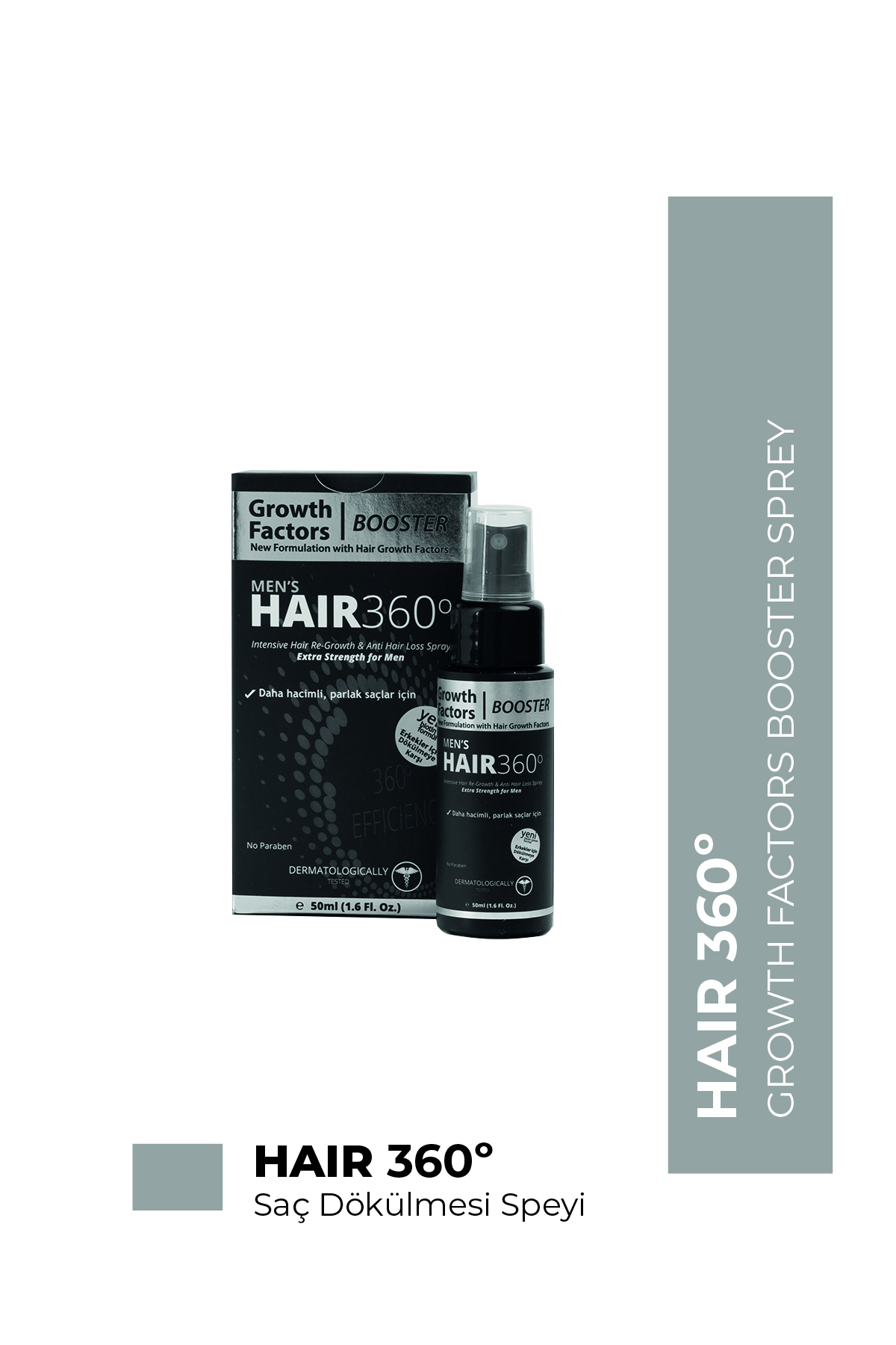 Hair 360 HAIR360 Growth Factors Booster – MEN’S
