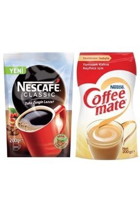 Nescafe Classic Poşet 200 Gr + Coffe Mate 200 g 130371