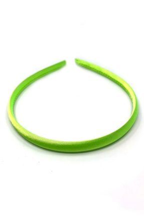 Saten Işlemeli Plastik Taç Neon Yeşil Renk 1 Cm Genişliğinde1 Adet lshr1017