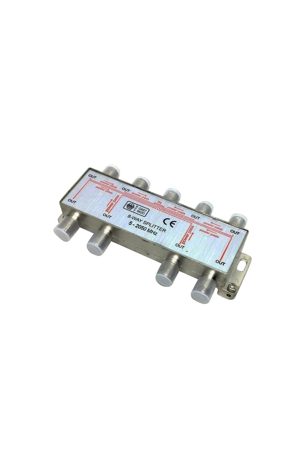 MAG 1/8 Uydu Dağıtıcısı 5-2500 Mhz Splitter