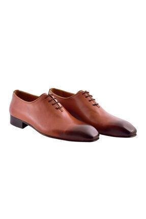 Erkek Kahverengi Marco Hakiki Deri Taba Bağcıklı Klasik Ayakkabı 1905752