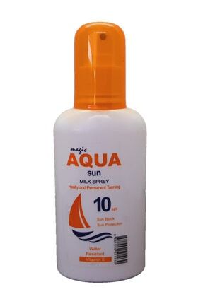 Aqua Sun Güneş Sütü (10 Spf - Yüksek Koruma) AS-GS-10