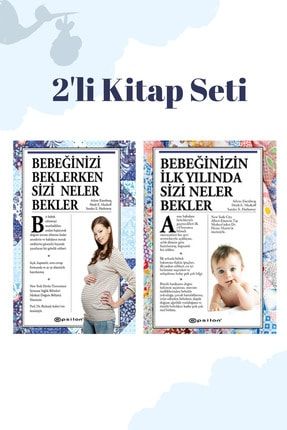 Bebeğinizi Beklerken Sizi Neler Bekler + Bebeğinizin Ilk Yılında Sizi Neler Bekler 2'li Set idealkitap-ozel-set-172