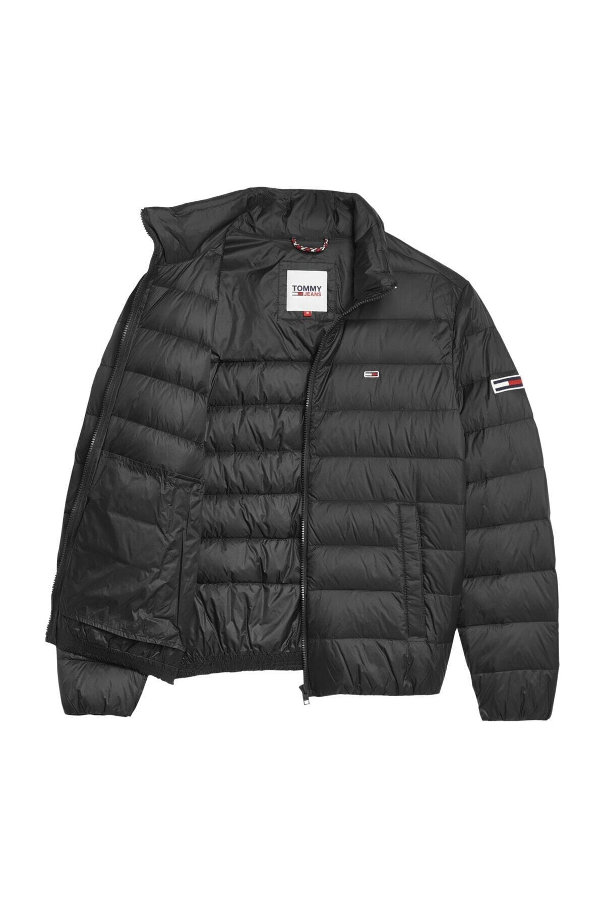 Tommy Hilfiger Erkek Siyah Mont Tjm 