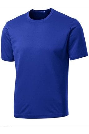 Mavi Regular Geniş Kalıp Bisiklet Yaka T-shirt SCRT01