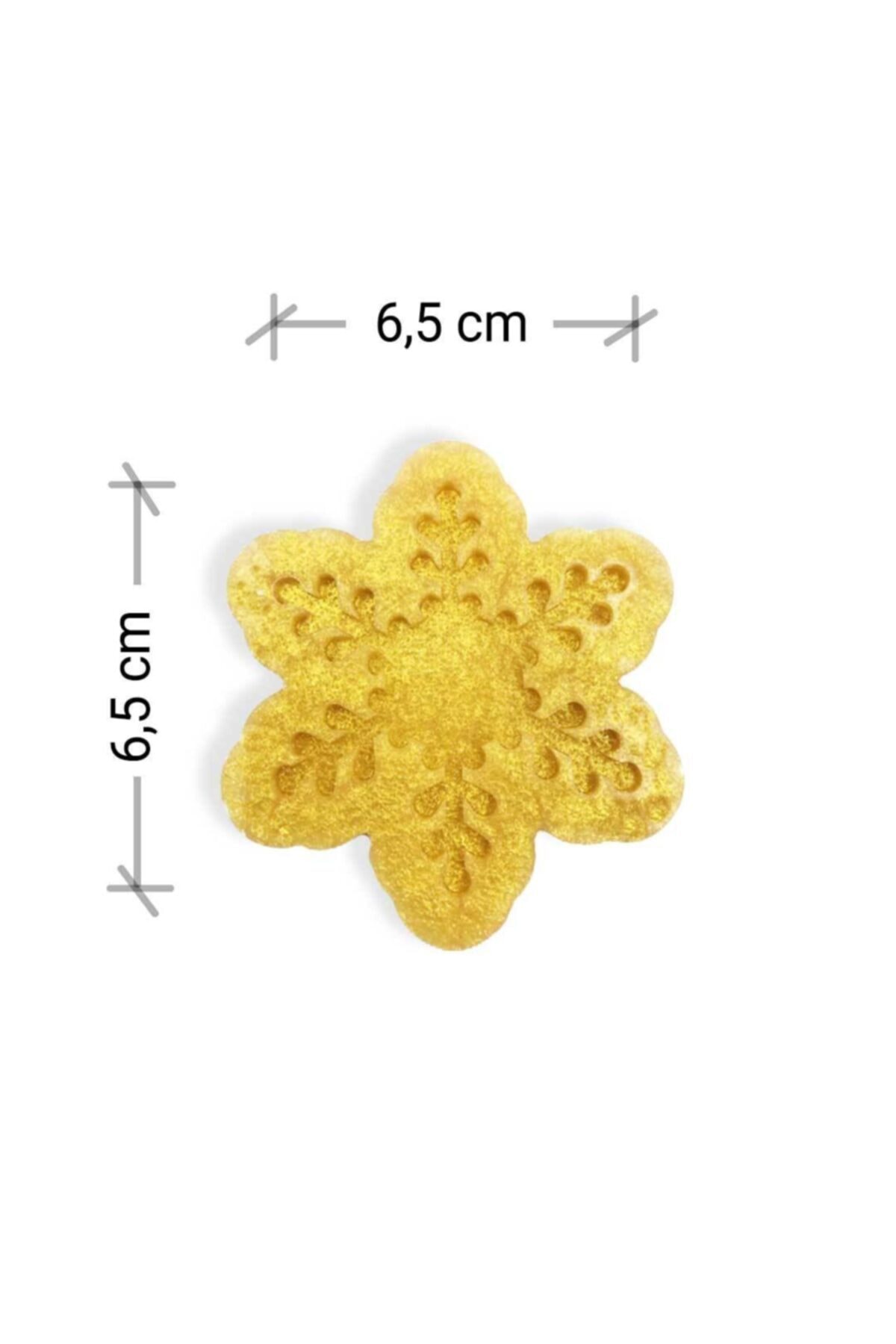 Epoksimax-Snowflake Mold - Premium Series Silicone Mold (epoxy Resin Casting Work) 6.5cm 1