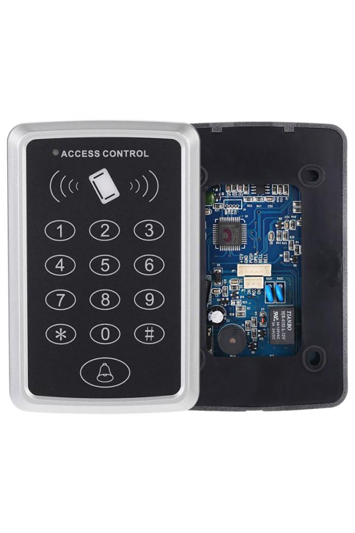 SONEX-Rfid Password Door Lock - Protective Case - Magnetic Key Full Set 6