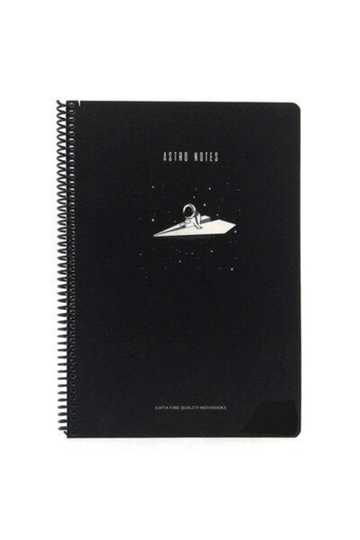 Gıpta-Astro Notes Airplane Spiral Paperboard Cover 80 Sheets A4 Lined Notebook 1