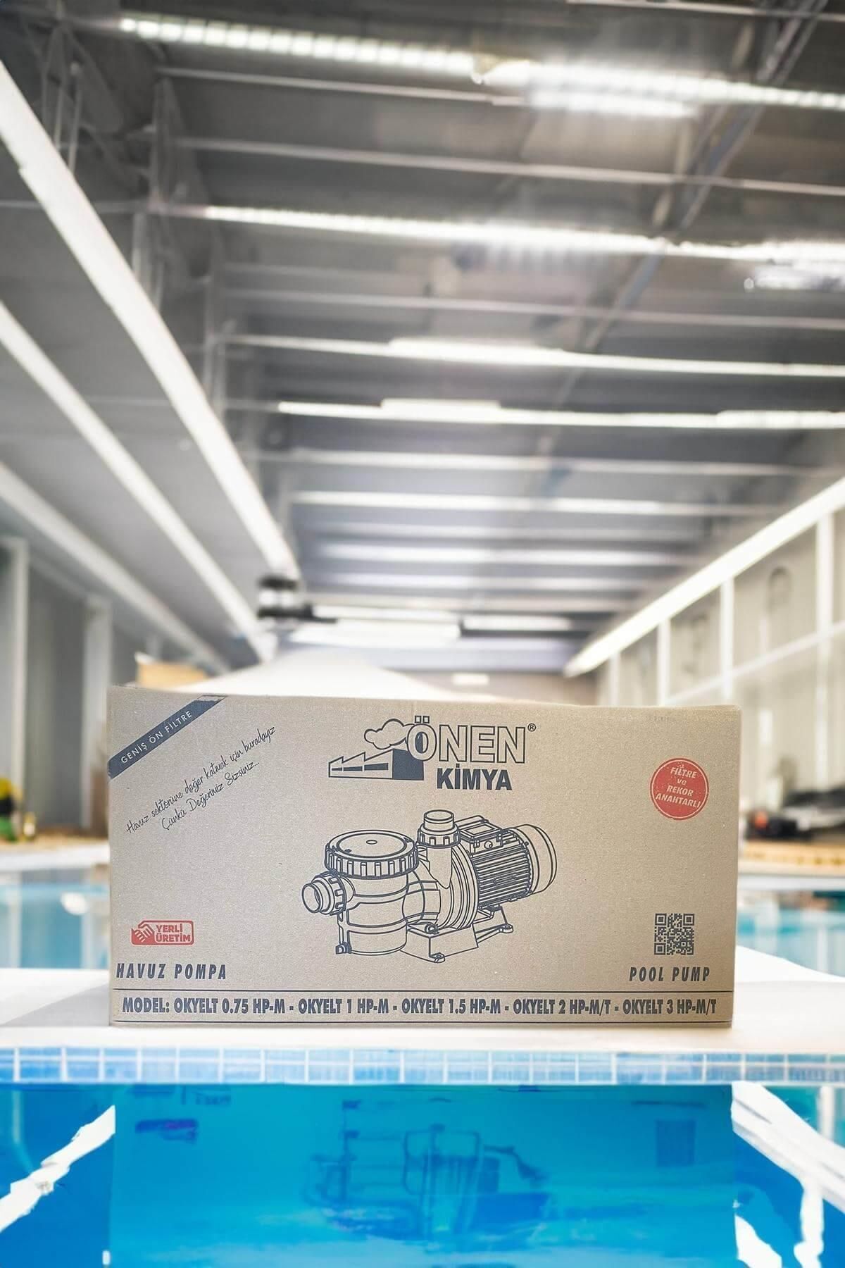 0.75 Hp Monofaze Filtre Ve Rekor Anahtarlı Elite Model Havuz Pompası 7
