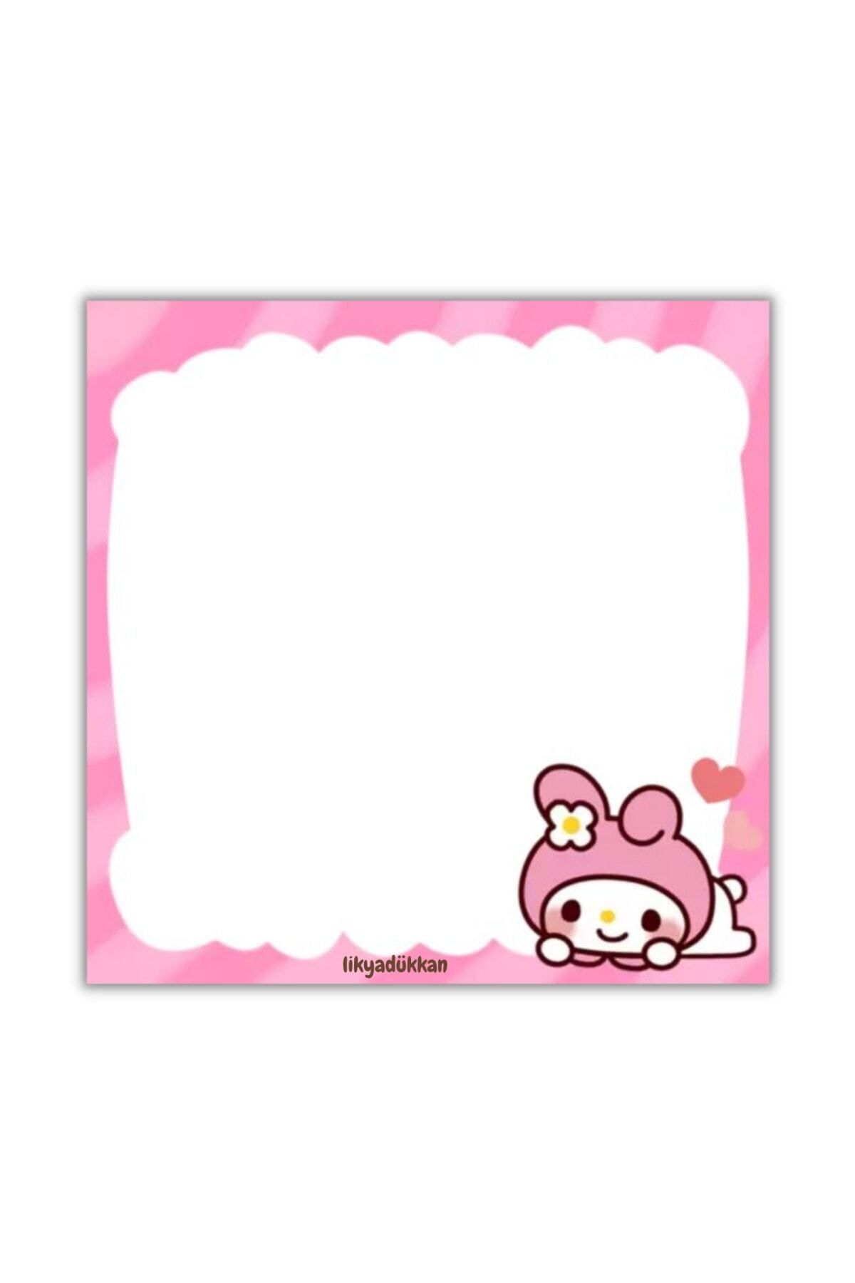 LikyaDükkan Bloc De Note Memopad Pull Pluck Dimensiune 9x9 50 De Coli - One Size