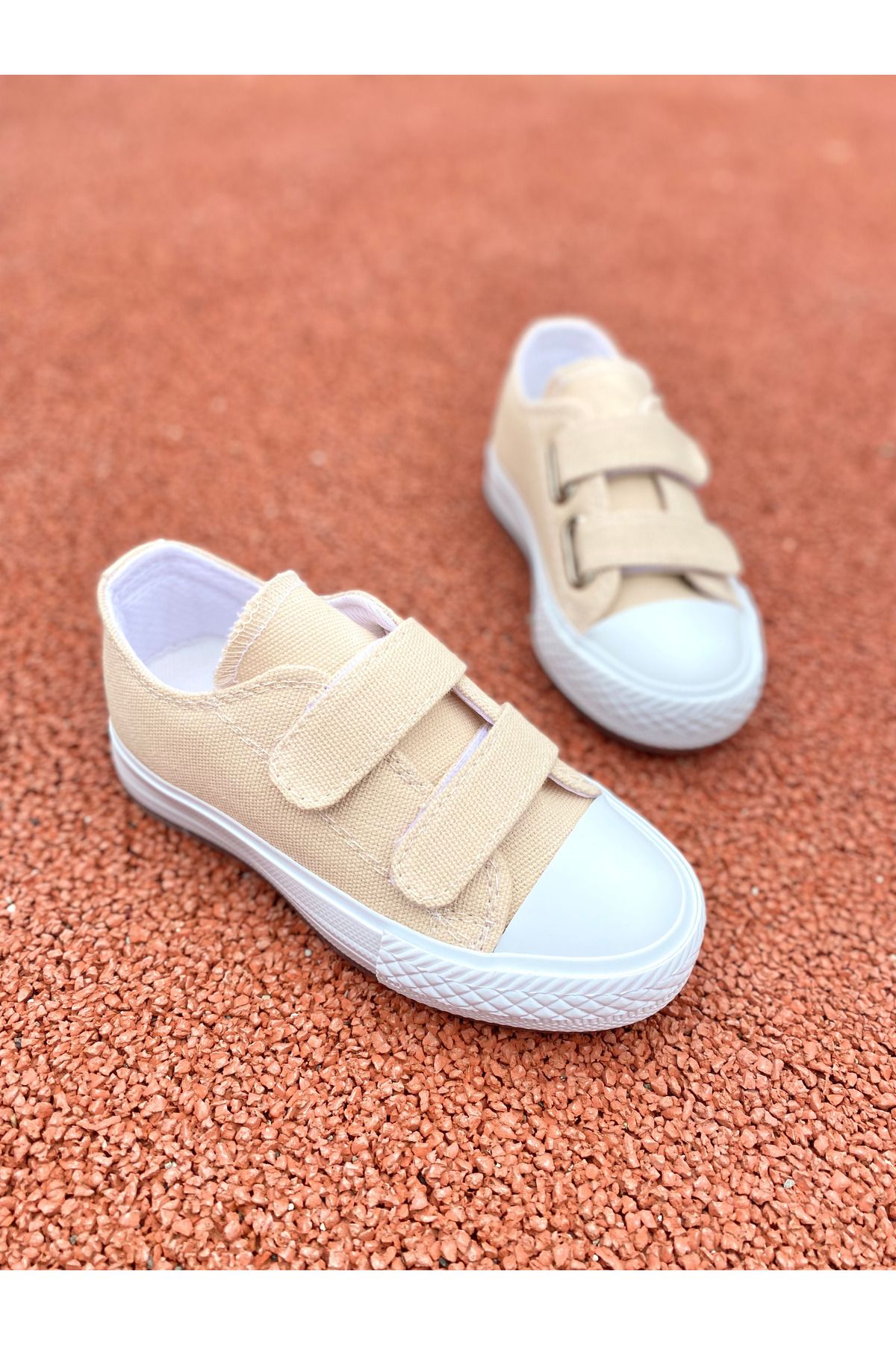 NS Little Lighted Girls Sneakers Velcro Wide Fit Sports Shoes 31 35 Lightless Trendyol