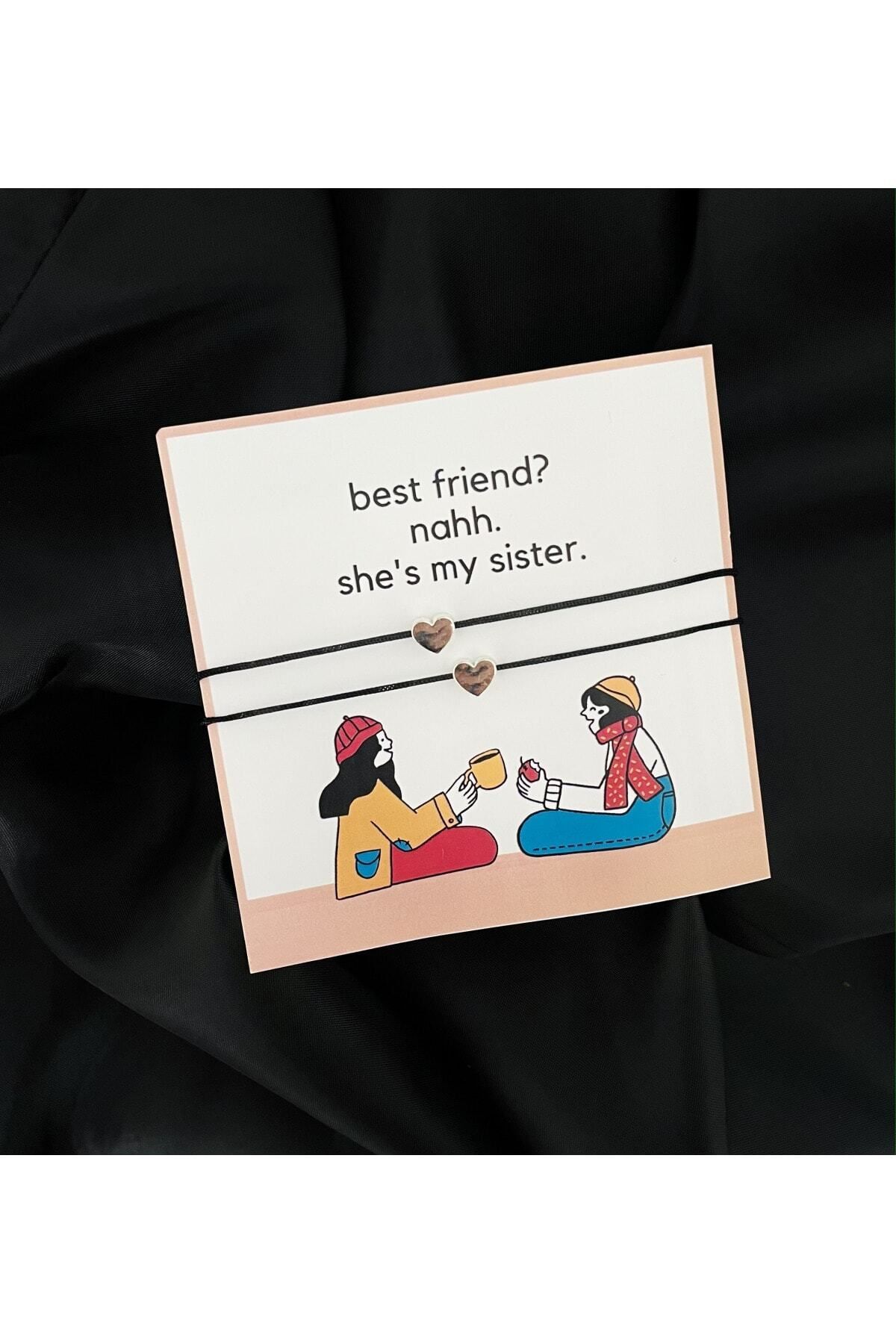 Friend Sister Girl Brother Friend Bracelet Heart Bracelet