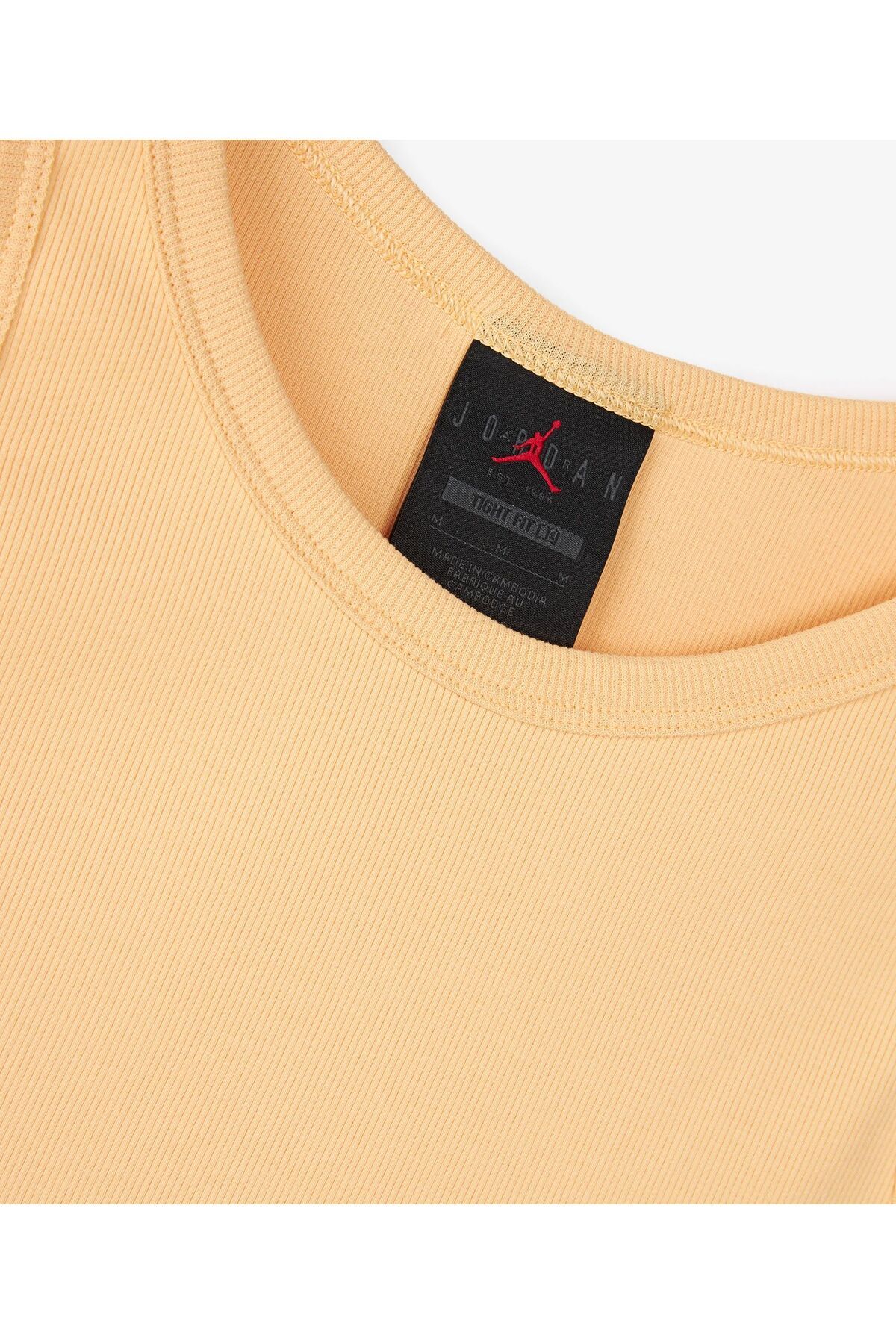 Nike-Jordan Tank Core - Yellow Crop Women's Tank Top 6