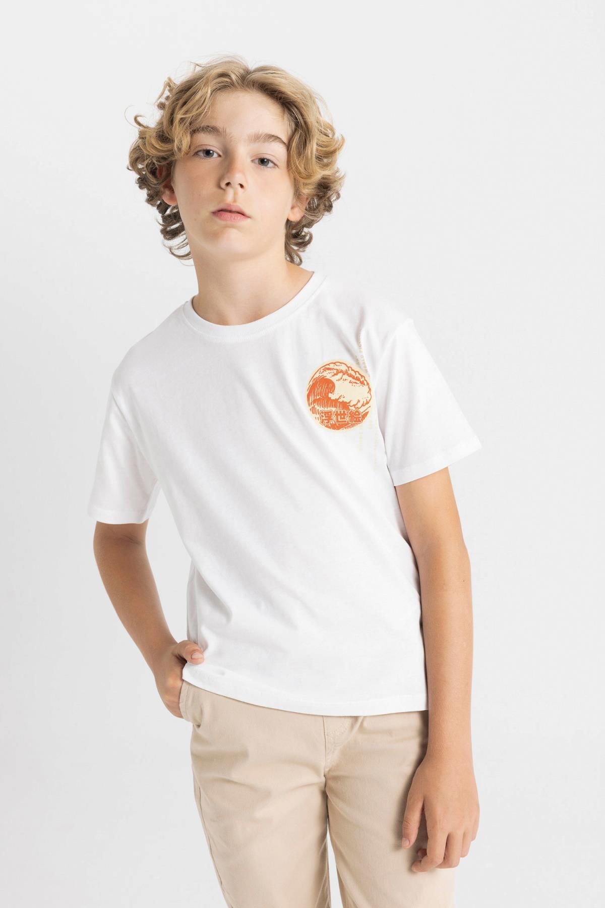 تی شرت پسرانه دفاکتو | D2418A824HS Defacto - Image 6